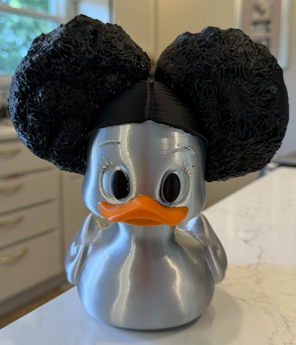 212mm - Silver "Lo-Lo" Duck